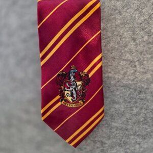 Harry Potter Gryffindor Emblem Maroon Adult Tie